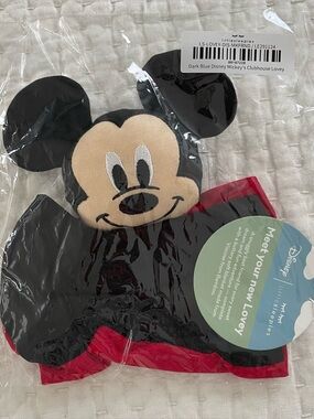 NIB Little Sleepies Disney Mickey Mouse Lovey
